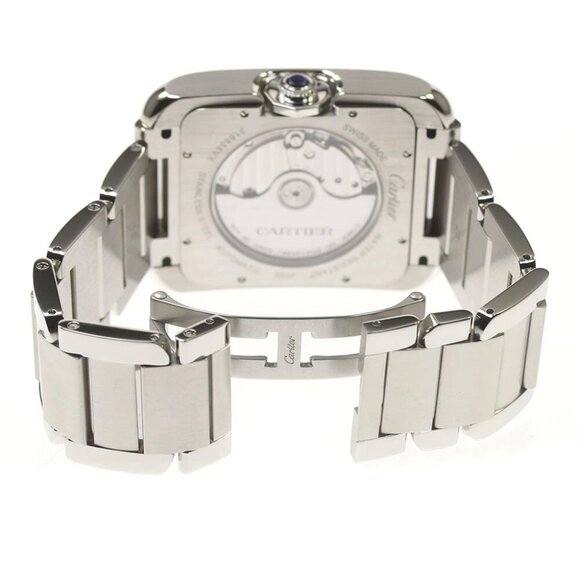 CARTIER Tank Anglaise XL W5310008 Date Silver Dial Automatic Men's Watch_823859 - Picture 6 of 7